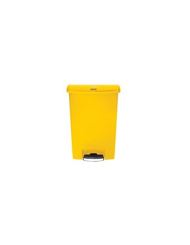 COLLECTEUR À PÉDALE SLIM JIM® 90 L JAUNE