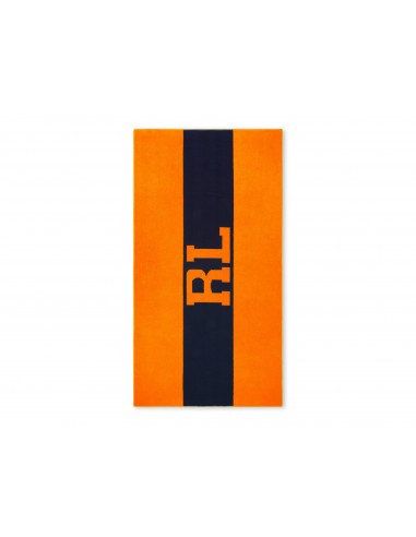 Drap de plage - RL Signature Orange - Ralph Lauren